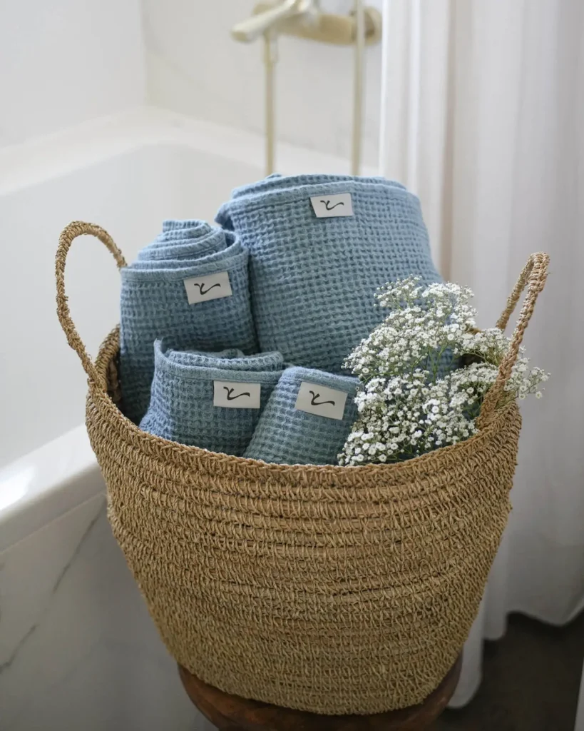 waffle linen towels gifts
