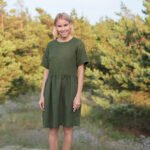 Linen dress MILA / Maternity dress - Image 3