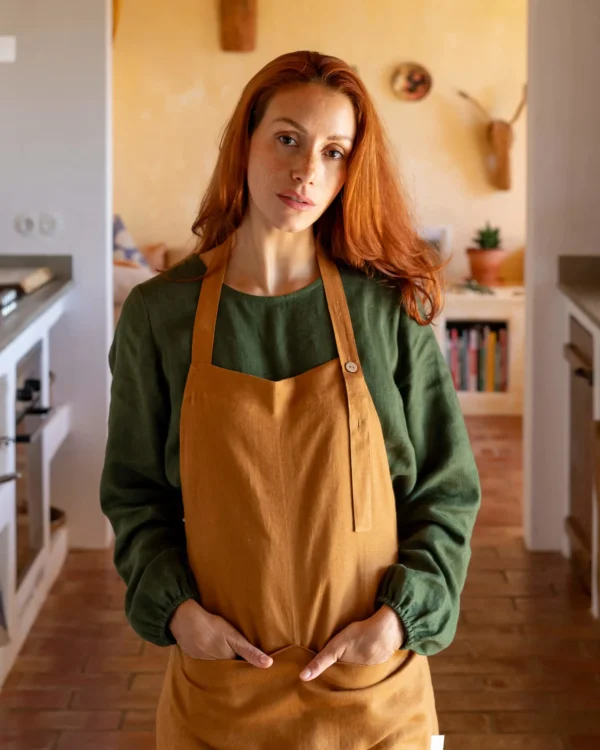 linen apron