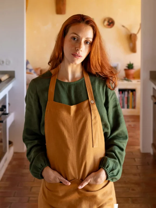 linen apron